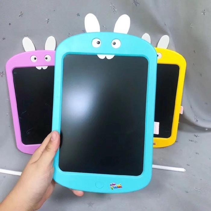 Papan Tulis LCD Kelinci Drawing Writing Tablet 8.5 Inch Anak Board Pad