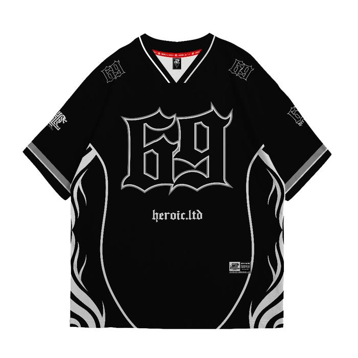 OVERSIZE JERSEY ORIGINAL HEROICLIMITED BLACK69 - JERSEY OVERSIZE - JERSEY DRYFIT - JERSEY KAOS OVERS