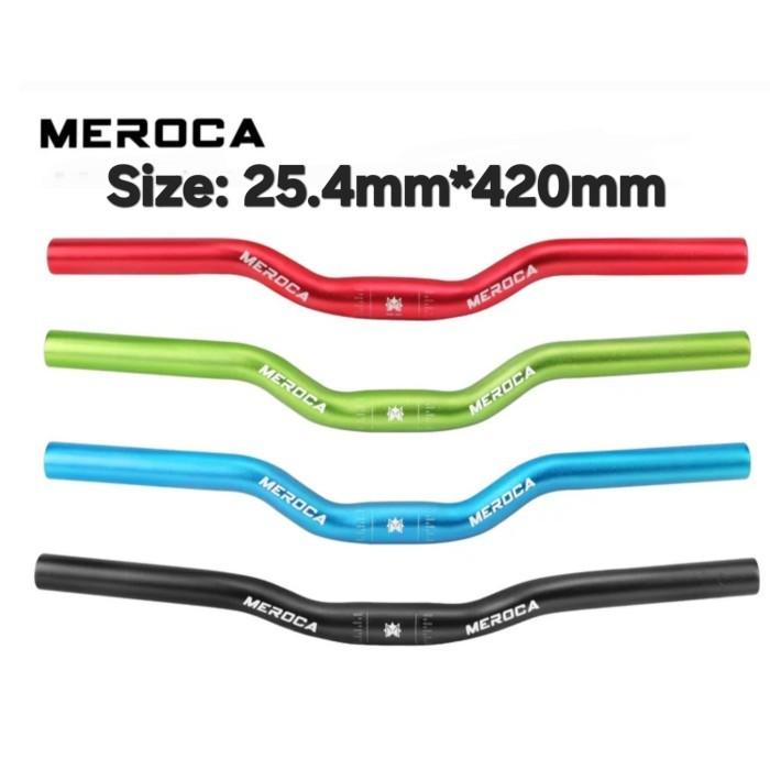 Meroca Handlebar 25.4mm Panjang 42 Cm Sepeda Stang Balance Bike Pushbike Handlebar Stem Sepeda Anak