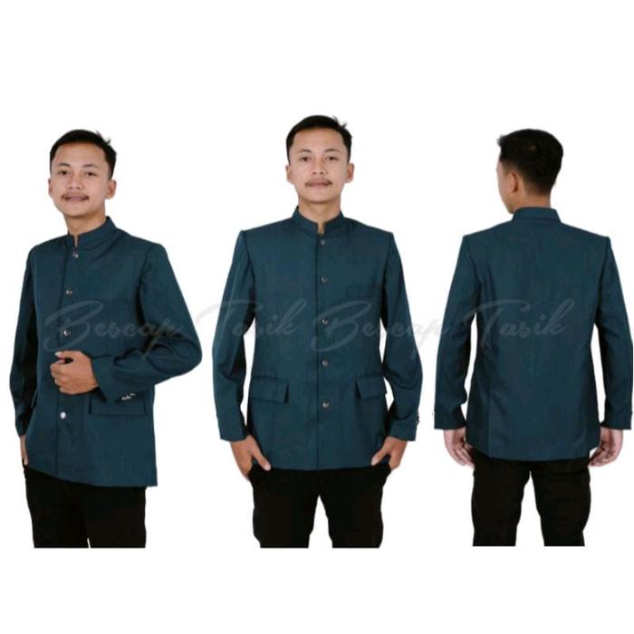 jasko premium jasko maodern jasko pria dewasa warna hijau botol