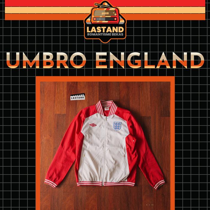 Jaket Bola Umbro England Original