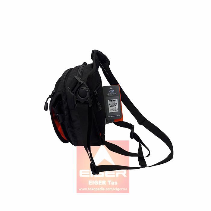 Tas Selempang Paha Eiger 7326 Legpack Compressor Travel Pouch - Black