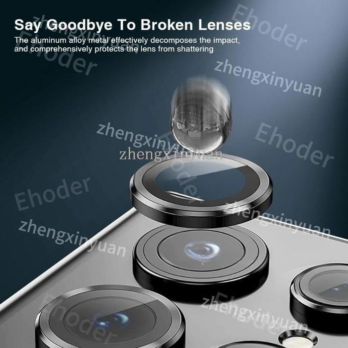 For Hp Tecno Pova 7 Metal Lens Ring Glass Anti Gores Pelindung Lensa Kamera Handphone Terlaris Terba
