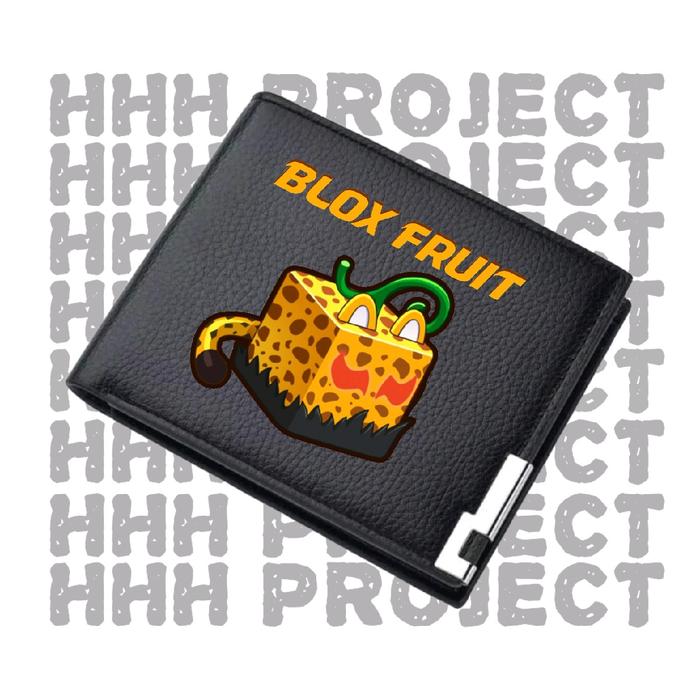 Dompet Uang Kartu Kulit Anak BLOX FRUIT LEOPARD ROBLOX DOMPET LIPAT BISA COD Fashion