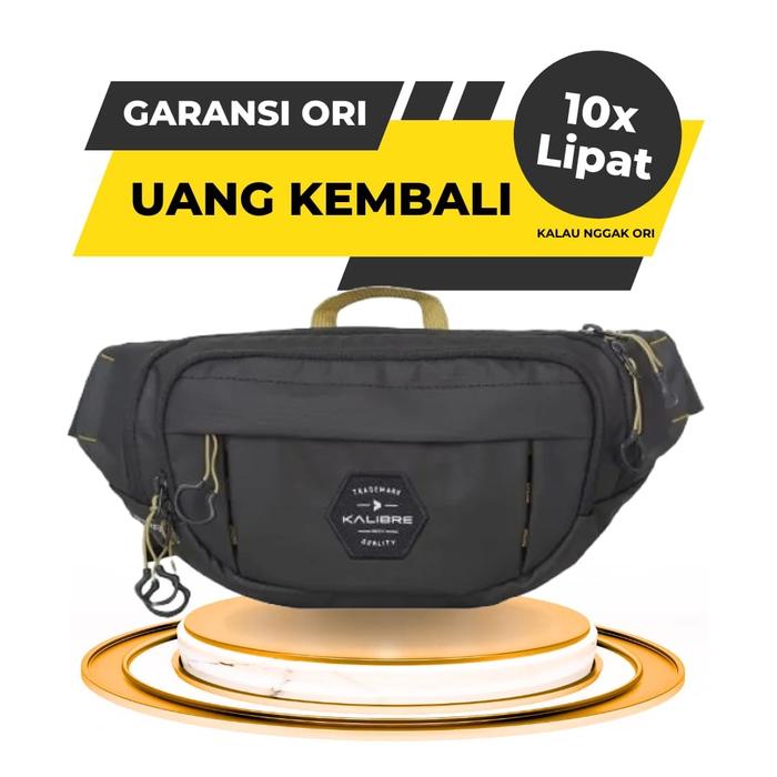 Tas Waistbag Kalibre Astray no Eiger Tas Pinggang Selempang Pria Cowok Cowo Wanita Original Ori Hita