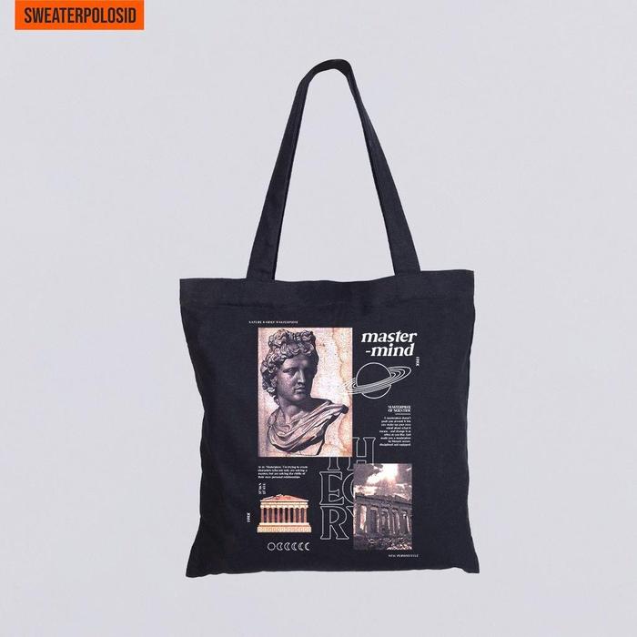 SWEPO Tas Totebag  Mastermind Series (Ada Resleting)