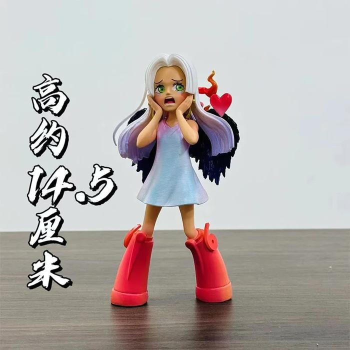 14CM One Piece Anime Boa·hancock Figure Seraphim Hancock Action Figures PVC Statue Collection Deskto