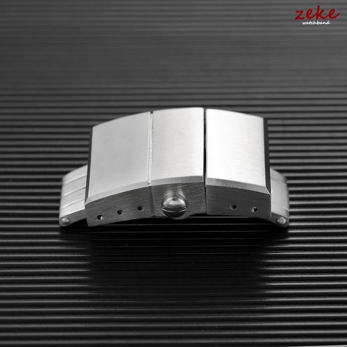 20mm for Ulysse Nardin Watch Buckle Butterfly Buckle Stainless Steel Watch Clasp Silicone Rubber Str