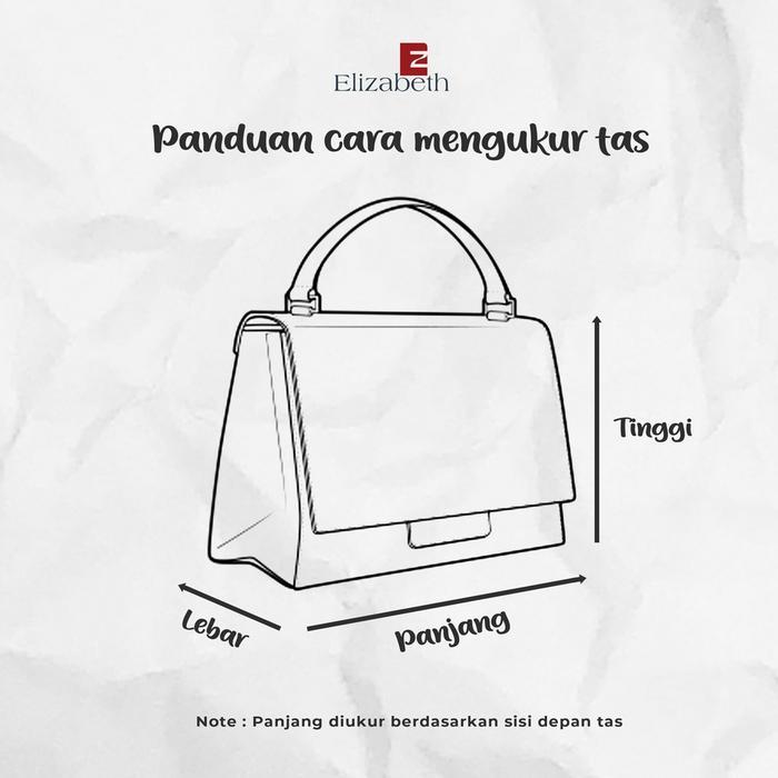 Tas Elizabeth Shela Sling Bag Kulit Selempang