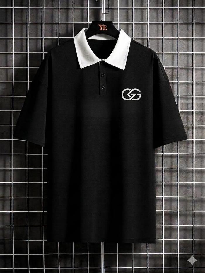 Kaos Polo Pria Distro Big Size 7XL 6XL 5XL 4XL 3XL 2XL XL L M S Kaos Korean Style Harajuku Hip Hop B