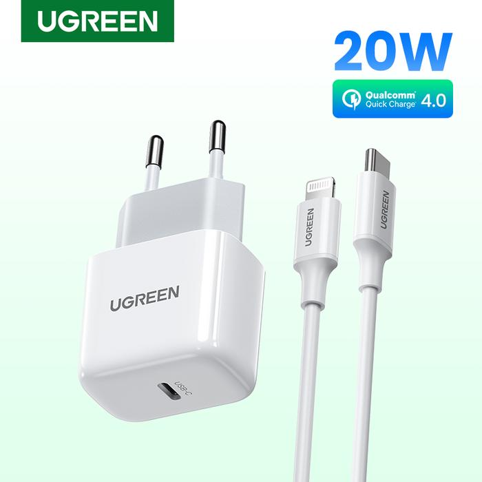 UGREEN PD Charger 20W USB C Charger for iPhone 13 12 11 Fast Charging