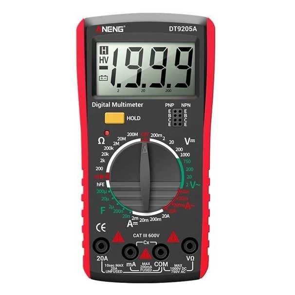 ANENG Digital Multimeter Voltage Tester - DT9205A-3