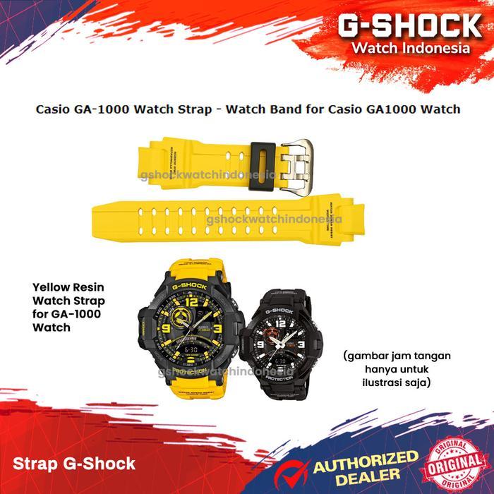 Tali Strap G-Shock Ga-1000-9B Ga-1000 Ga1000 Ga 1000 Casio