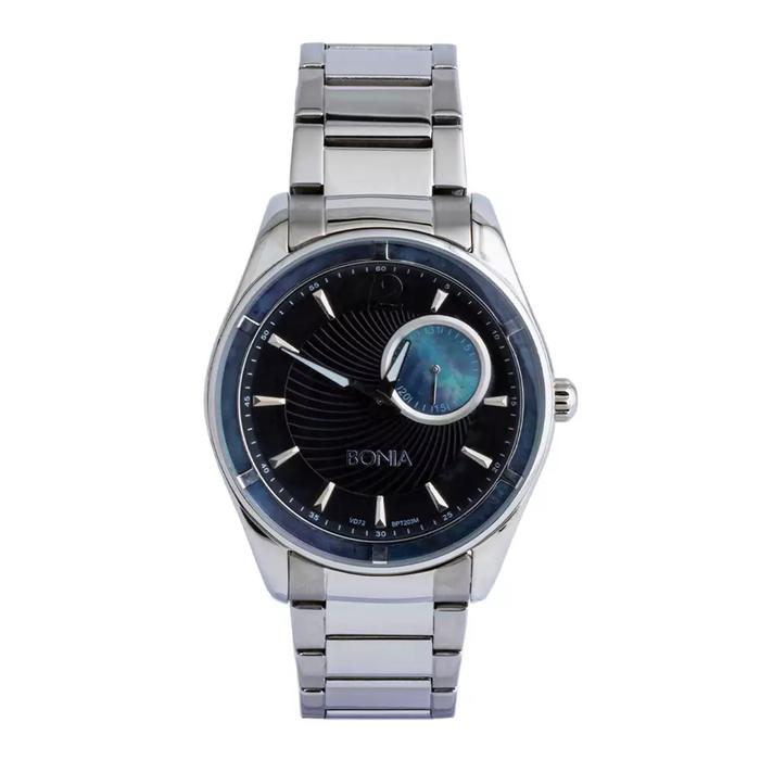 BONIA Jam Tangan Wanita BPT203-3335M Black Silver