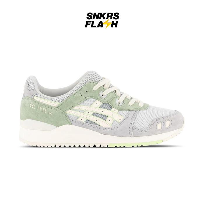 Sepatu Sneakers Pria ASICS GEL LYTE III OG UNISEX STANDARD GLACIER GREY CREAM - 1203A330020