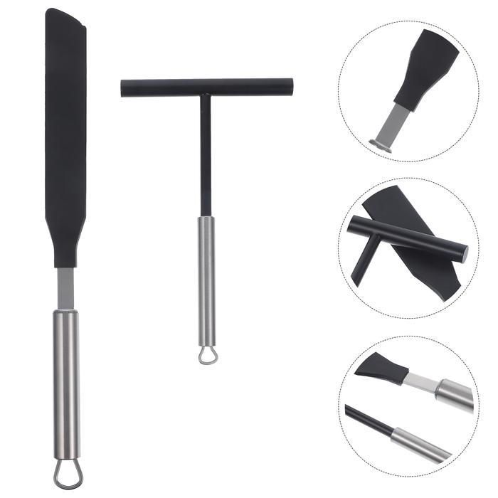 Crepe Spatula Spreader Tool Scraper Pancake Cake Maker Cream Icing