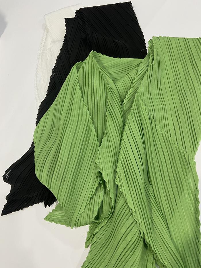 Miyake Pleated Elegant Scarf