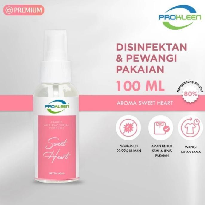 Fabric Spray Antibacterial Parfum Laundry Grade A Premium 100mL