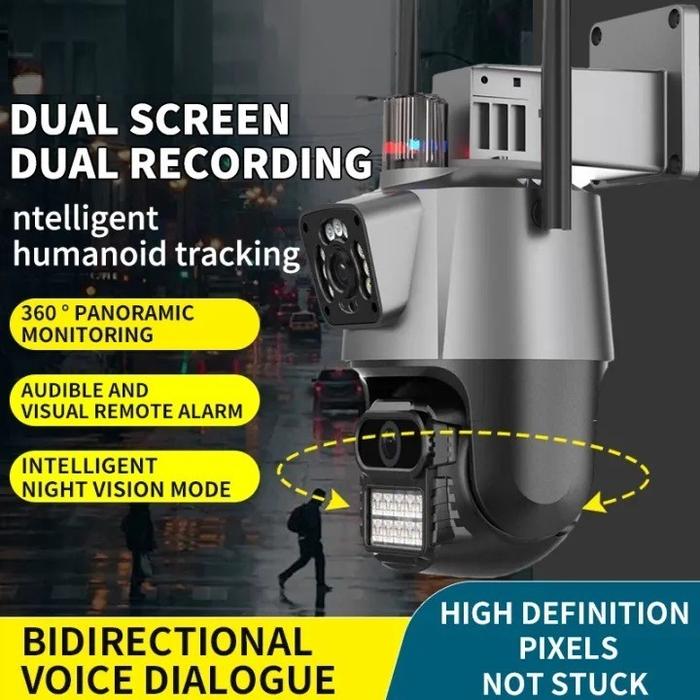 SMARTCOM ~ IP Camera CCTV Indoor 4K IC SEE kamera CCTV kamera IP66 WiFi Motion Detection Camera Alar