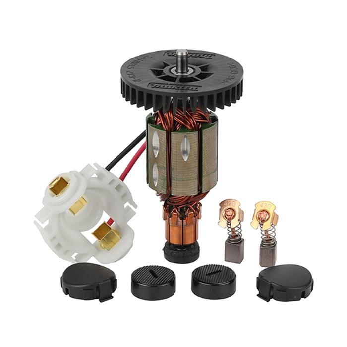 Brush Holder+Caps+Cover+Brushes+Armature For MAKITA CB430 BGA450