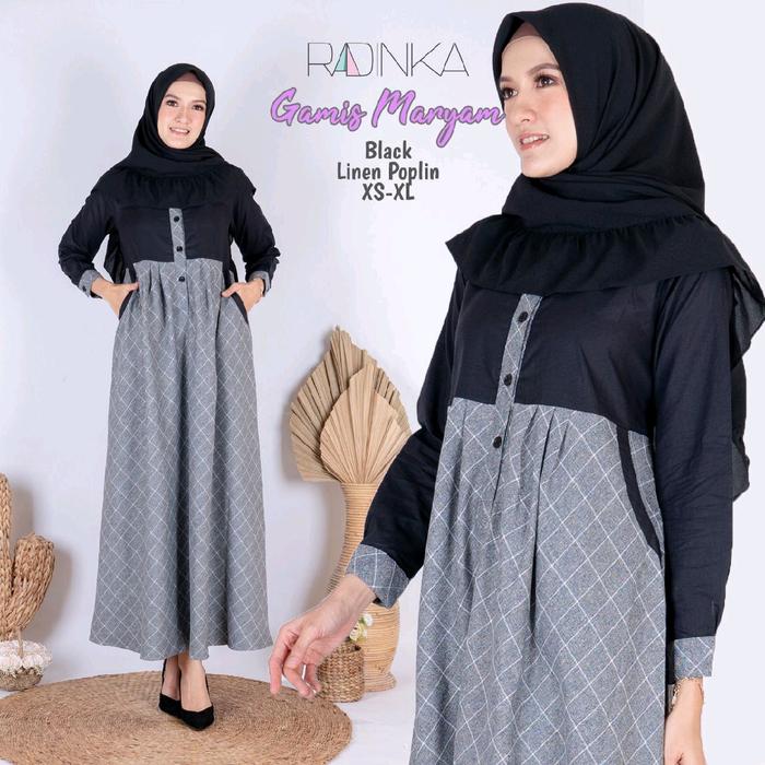 Gamis maryam terbaru ari Radinka