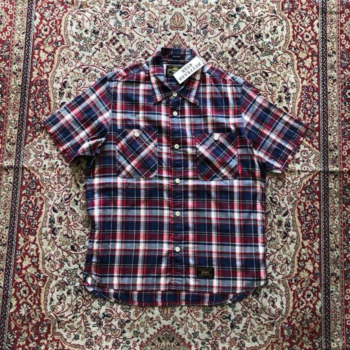 Kemeja Wtaps union Shoer sleeve shirt Vintage WTAPS tokyo japan H591