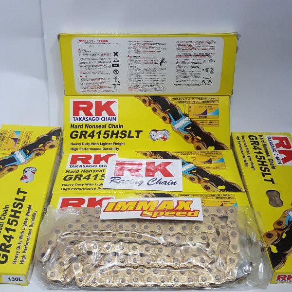 RK 415 Hslt 110 110L GR415HSLT Japan Racing Chain Takasago Rantai Rante bukan sss did tk 415H 415HSB