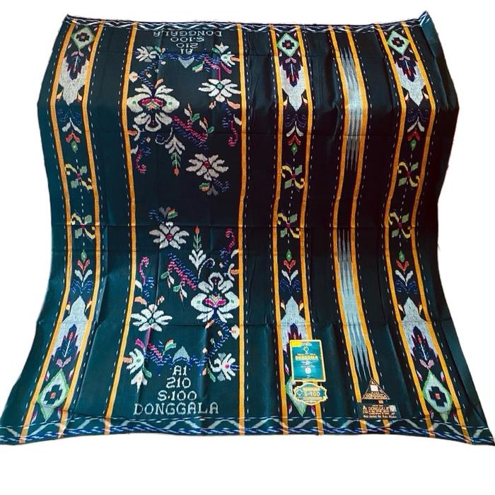 sarung donggala full sutra S100 songket Motif Dewasa