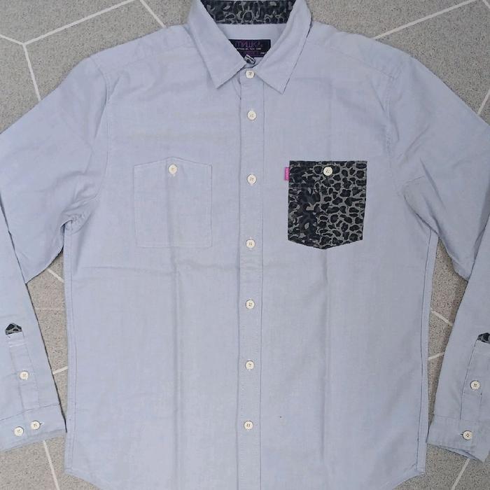 Mishka MNWKA Brooklyn Button Up Long Sleeve Shirt