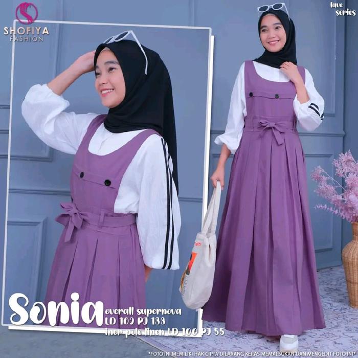 Dress Sonia Set 2in1 ORI Shofiya