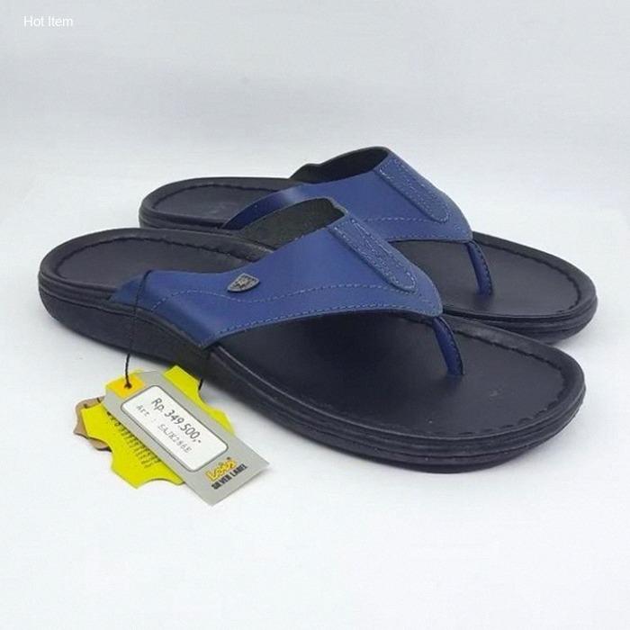 SAJK286E - SENDAL JEPIT KULIT PRIA LOIS ORIGINAL | SANDAL KULIT LOIS JEANS | Hot Item