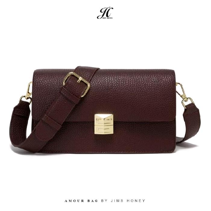- AMOUR  BAG JH 625  Bebas order semua level  Black  Pink  White Grey Caramel  Cream  Darkbrown