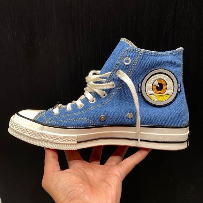 Converse Chuck 70s x Minions Denim Blue Cargo Clear Sole Limited Edition A21402C