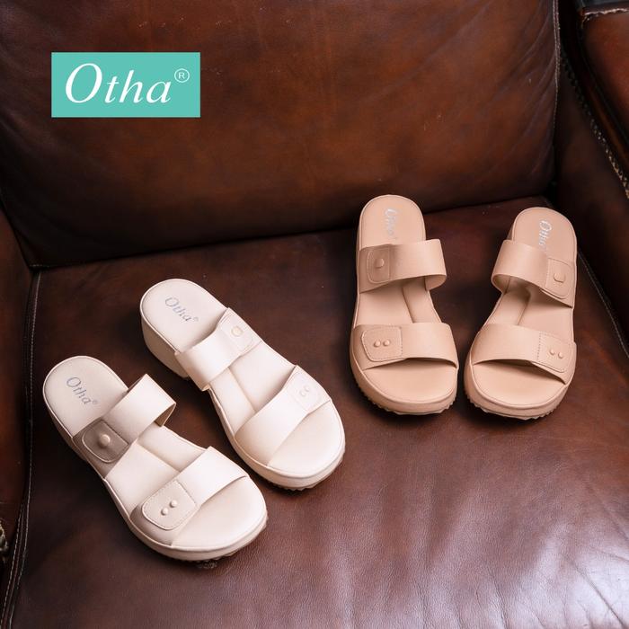 Otha H1307 OWK - Sandal Wedges Wanita Tinggi HAK  -+ 5CM