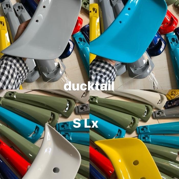 ducktail vespa matic sprint primavera
