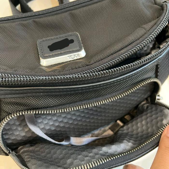 Tumi Slingbag Selempang Alpha Bravo Colombus Original 100%