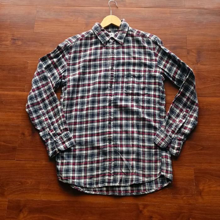 pl kemeja flannel uniqlo M