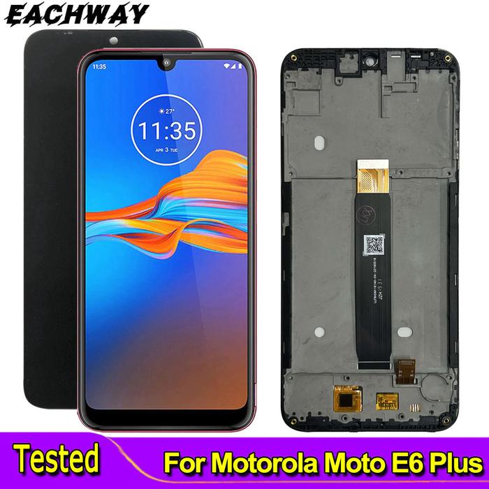 6.1" For Motorola Moto E6 Plus LCD Display Touch Screen Sensor