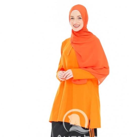 Promo Kaos Tunik Pks Akhwat Dan Rok Celana Wanita Muslimah Pks Rok Celana Orange Pks Sport Ready