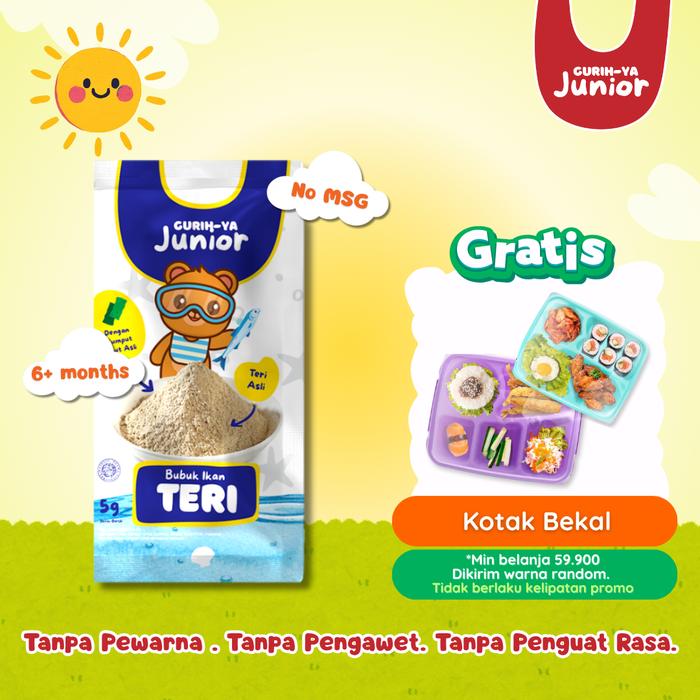 Gurihya Junior - Bubuk Ikan Teri - 5g