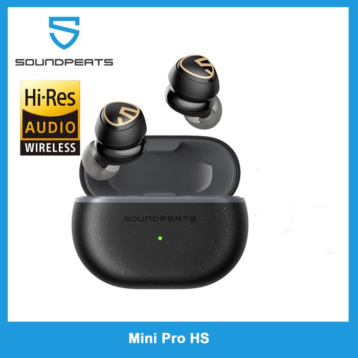 Soundpeats Earphone Nirkabel Mini Pro HS, Earbud Nirkabel Bluetooth