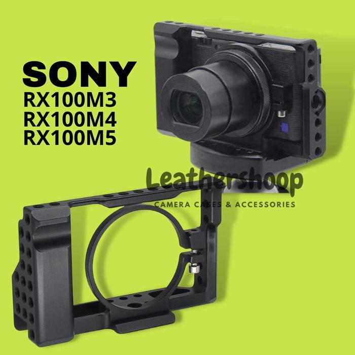 Cage Rig SONY RX100M4 RX100M4 RX100M5 RX100 M3 M4 M5 Plate Bracket