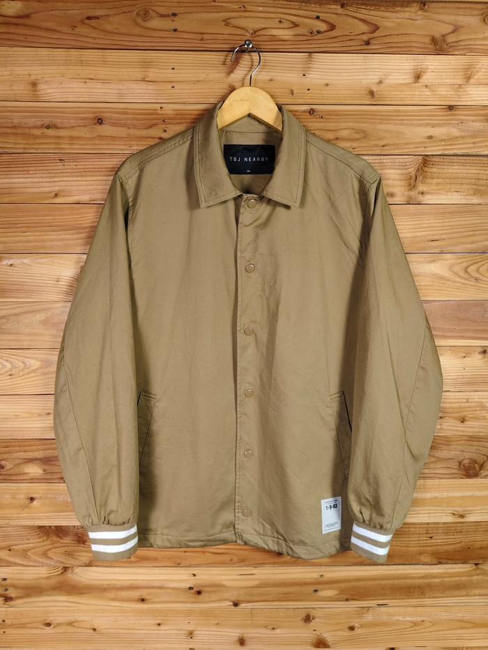 TBJ NEARBY CANVAS COACH JACKET SIZE L to XL, LD 118