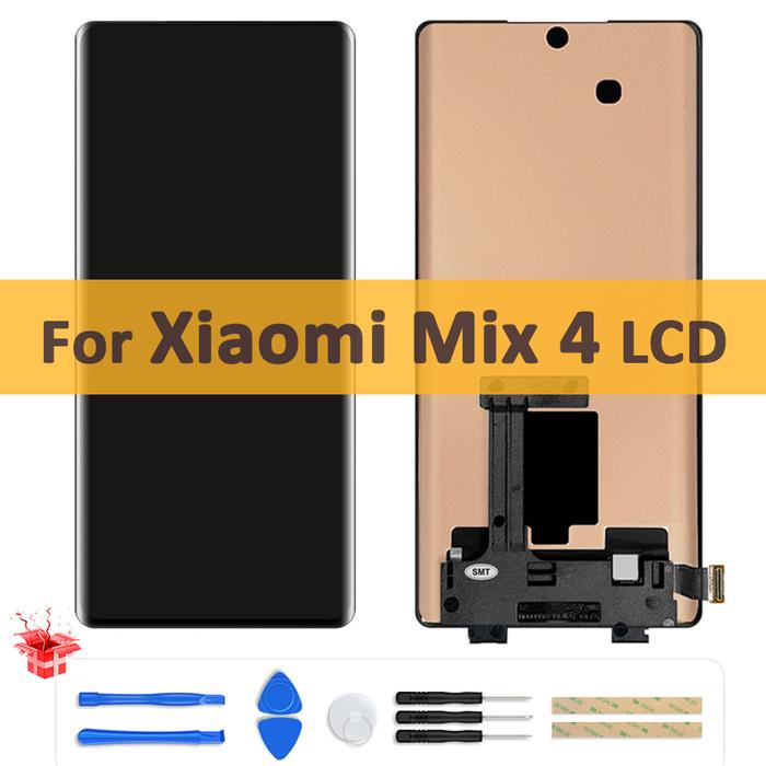 Original 6.67" AMOLED Display For Xiaomi Mix 4 Mix4 LCD Touch Screen