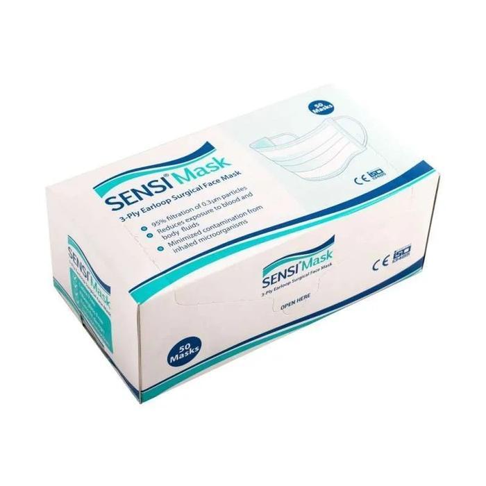 Sensi Earloop / Masker Earloop Isi 50Pcs Pasti Promo