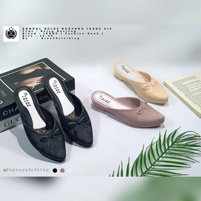 Irsoe 605 Sandal Wanita Dewasa Ballet Bahan Karet Keren Terbaru
