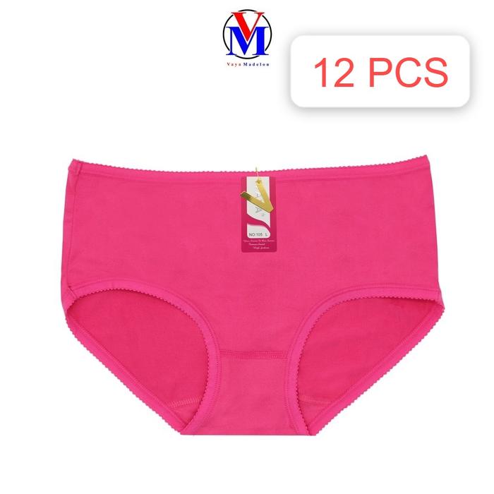 CELANA DALAM WANITA DEWASA | 12 pcs | CELANA DALAM WANITA VAYA 105 / CD PEREMPUAN LEMBUT, NYAMAN DI