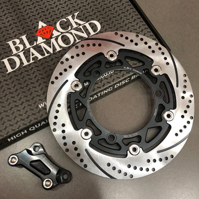 Discbrake Disc Brake / Piringan Cakram Floating Black Diamond GP 260mm Lebar Nmax New Old Neo S Turb