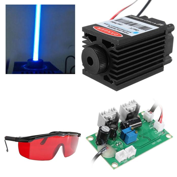 Terlaris, High power 2.5W Blue Light Module Diode for Laser CNC