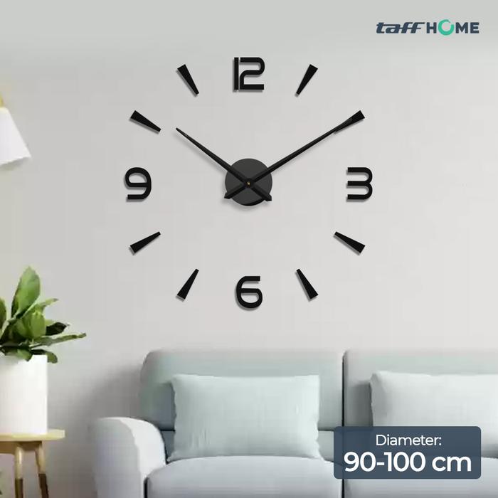 Cahayastore - Jam Dinding Besar | Giant Wall Clock | Jam DIY Rumah